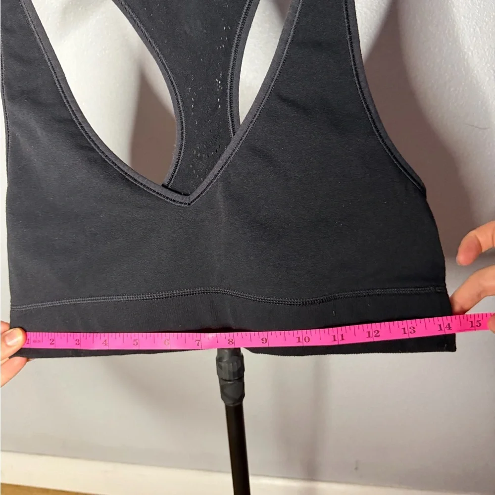 Lululemon Athletica Black Lace Racerback Sports Bra